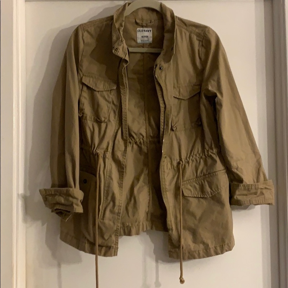 Tan utility jacket